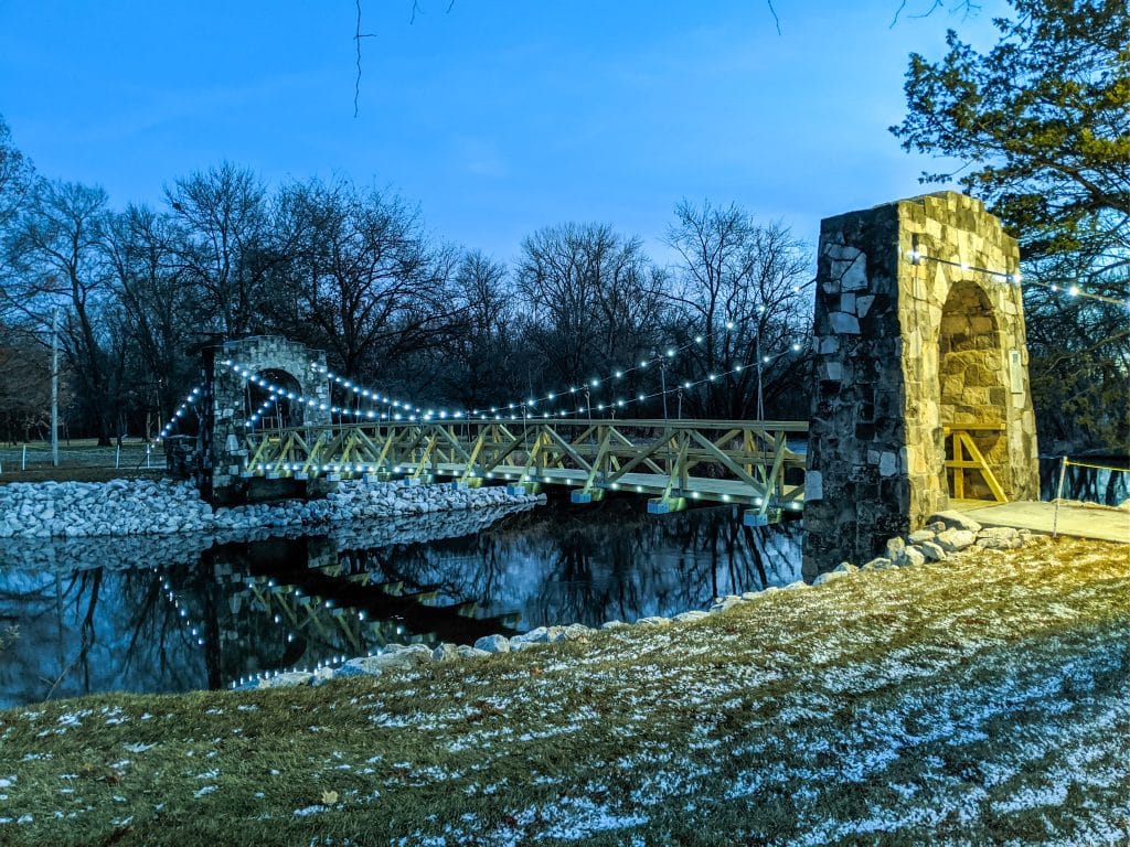 Ames firm wins award for Swinging Bridge project