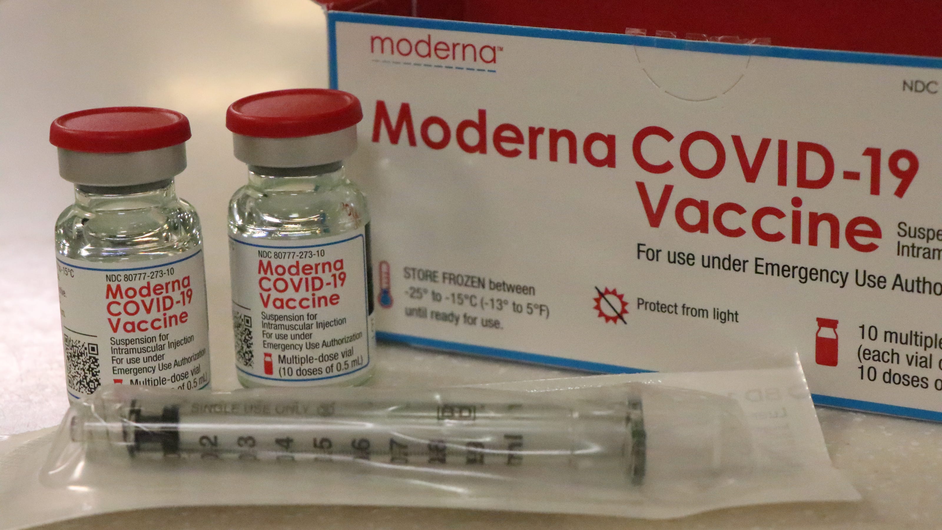 AdventHealth DeLand gets Moderna COVID vaccine for healthcare workers