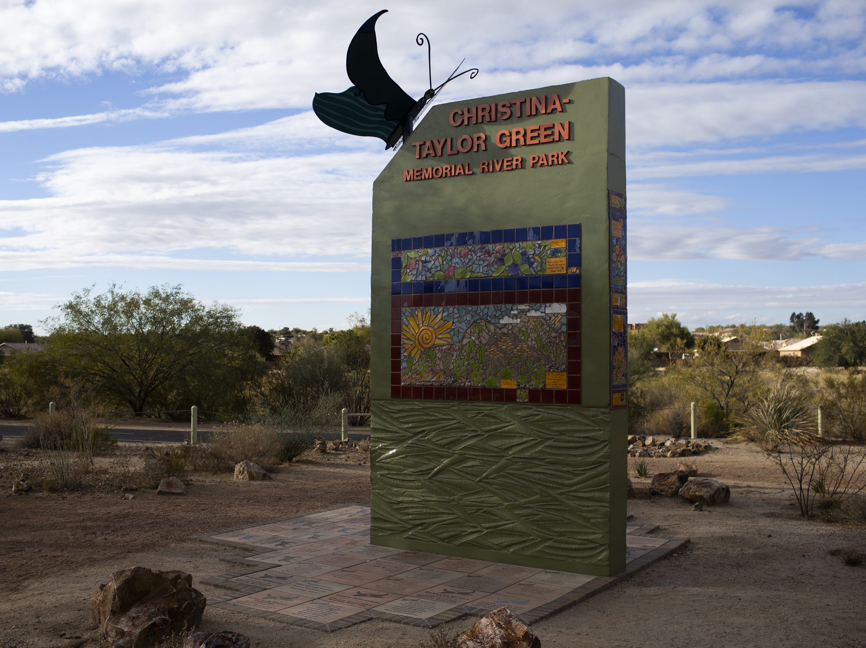 Tucson's Christina-Taylor Green Memorial River Park was dedicated weeks after the massacre, and upgrades and a new memorial have been been added.