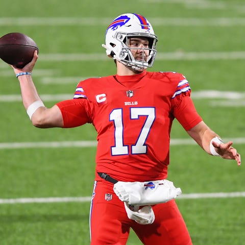 Buffalo Bills quarterback Josh Allen has become on