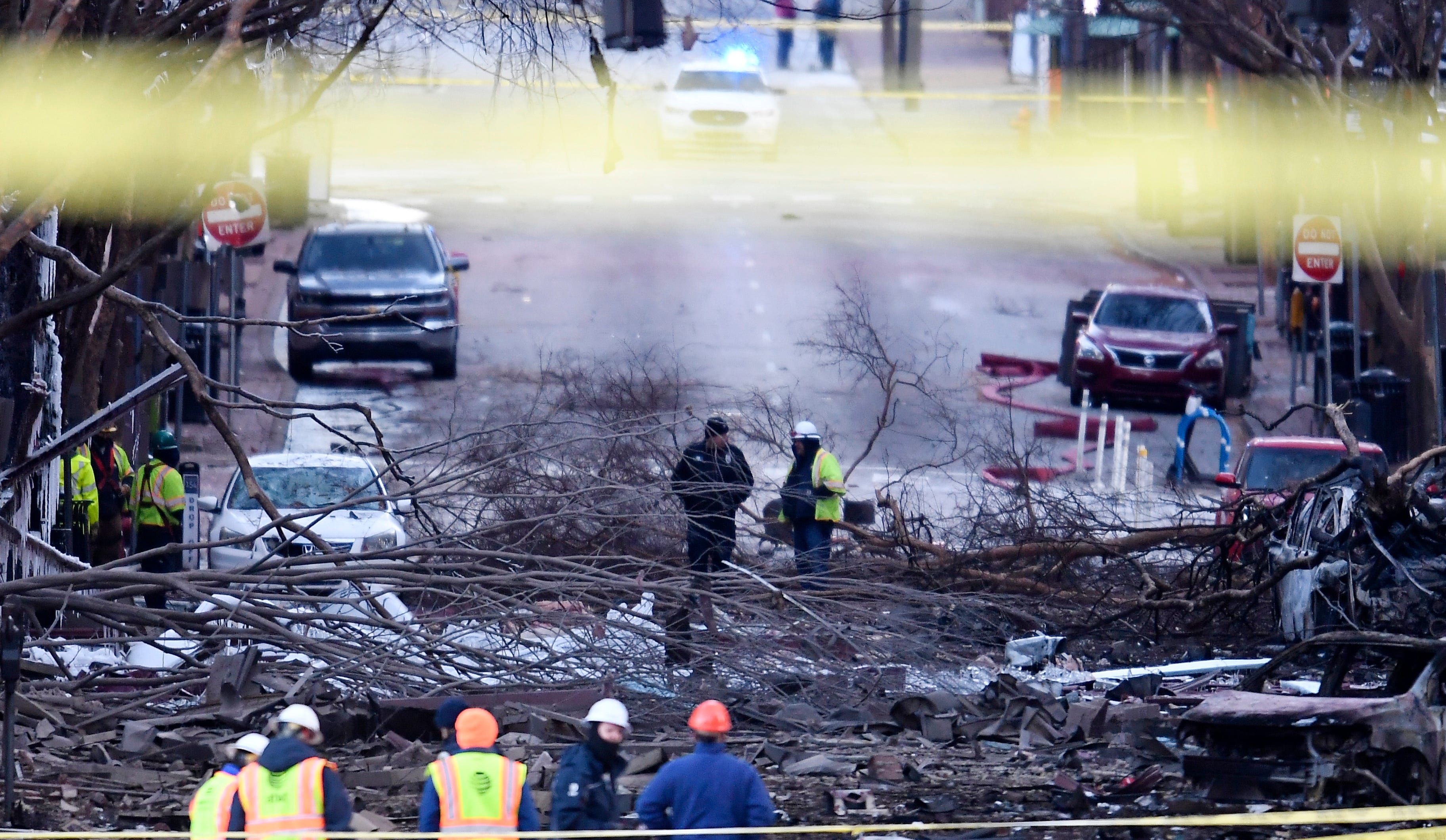 Nashville bombing video captures moment of explosion, aftermath