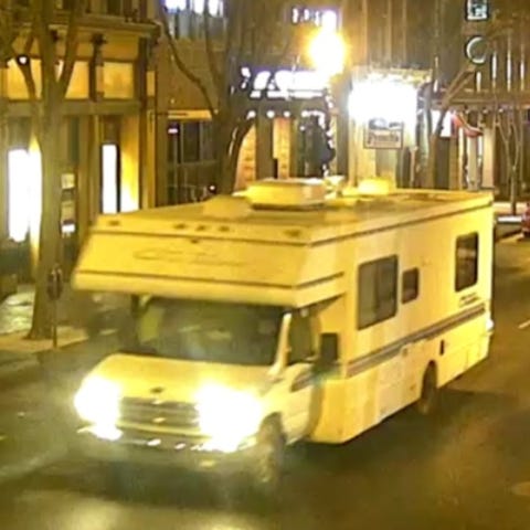 Nashville police released an image of an RV that i