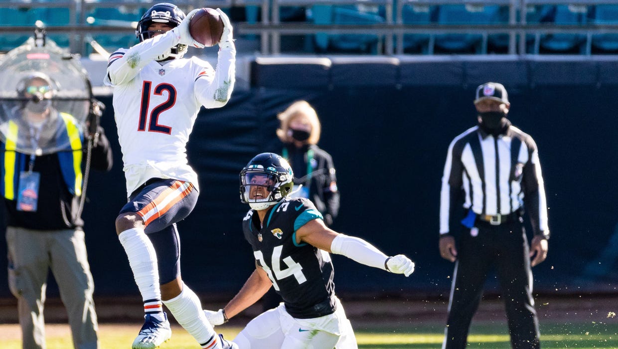 Jaguars Vs Bears Allen Robinson Cairo Santos Celebrate Homecomings