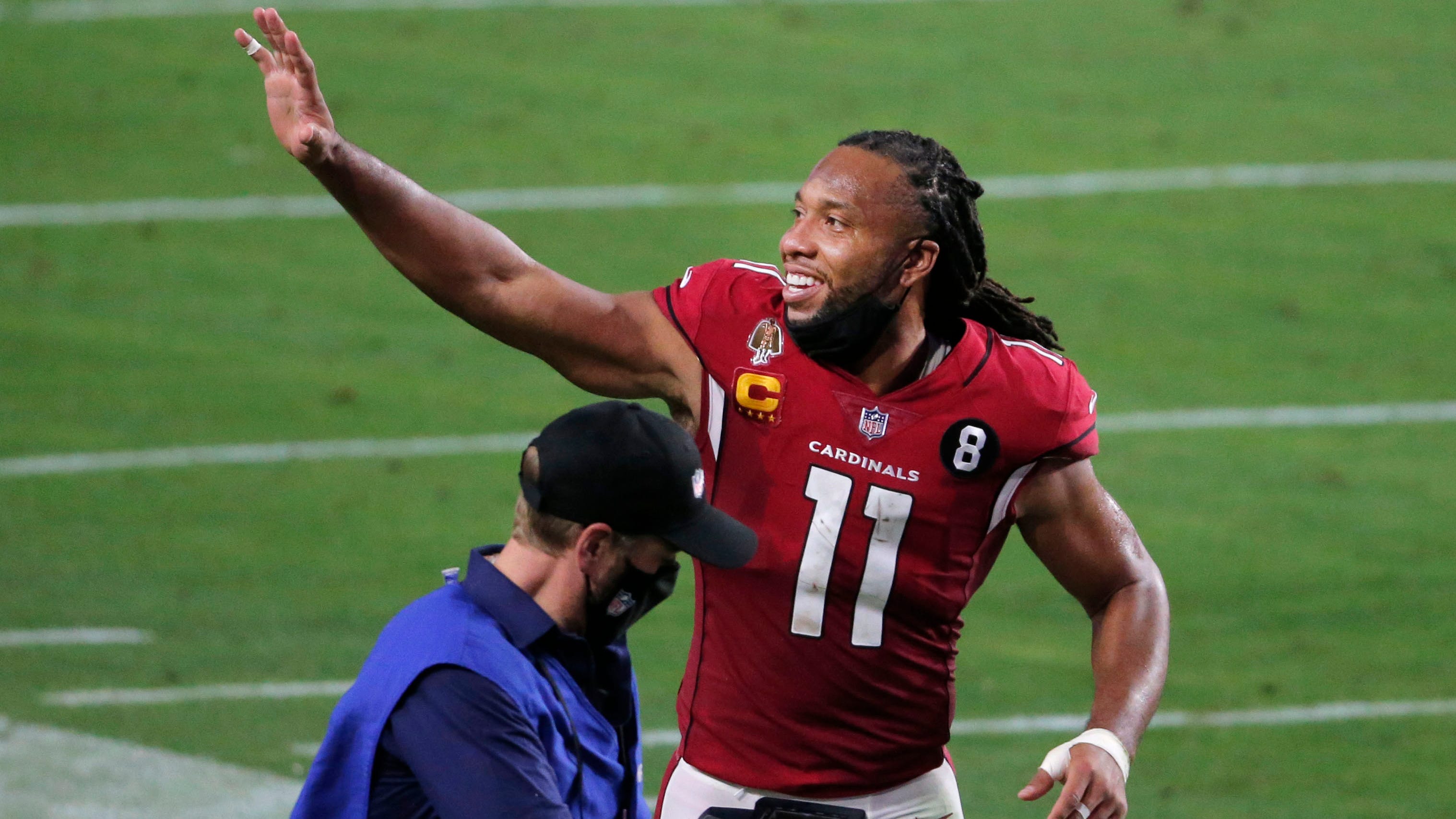 Arizona Cardinals' Larry Fitzgerald discusses retirement decision(01)