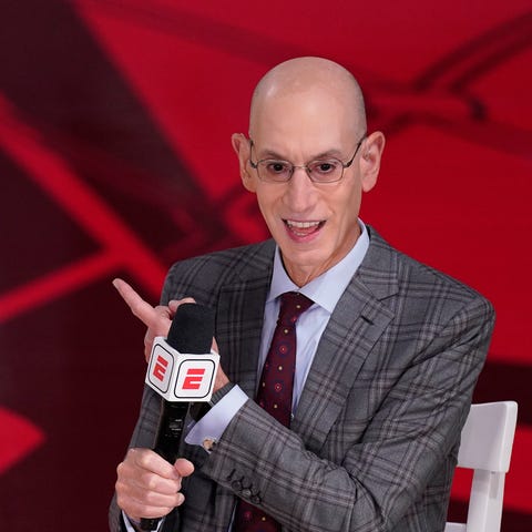 Commissioner Adam Silver led the NBA's return to p