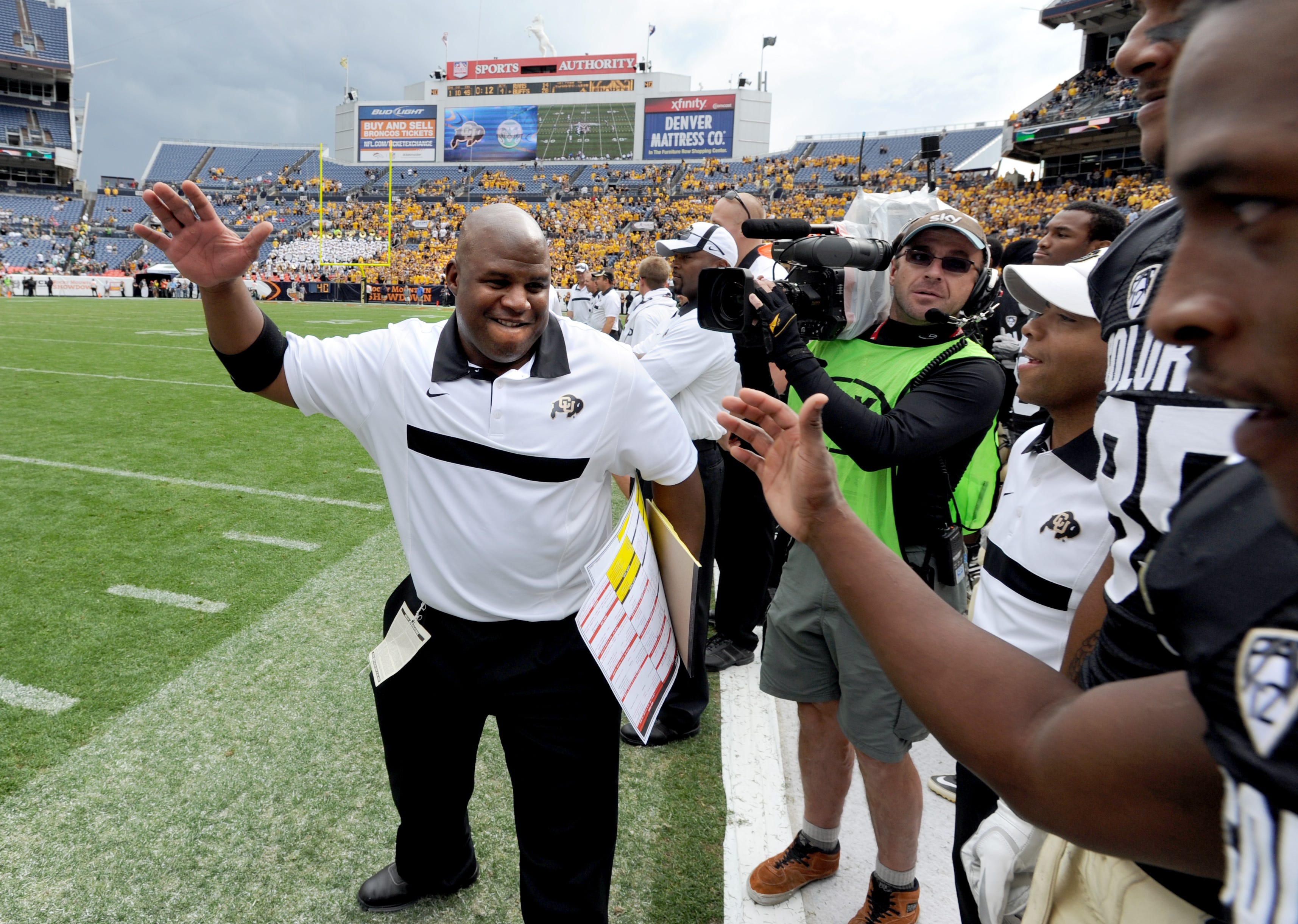 Eric Bieniemy starred as a player the Colorado and then return as offensive coordinator.