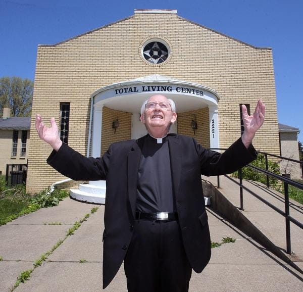 The Rev. Donald Bartow, founder of the Total Living Center in Canton, has died. He was 93.