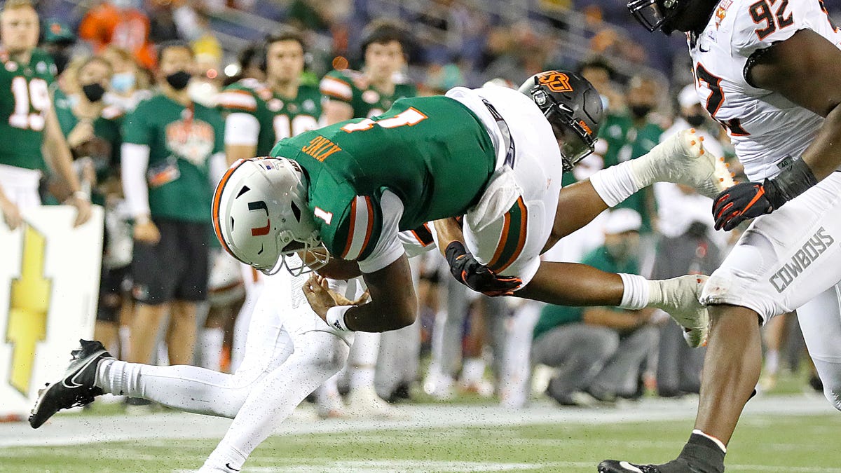 Photos: Miami Hurricanes vs. Oklahoma State Cowboys, Cheez-It Bowl