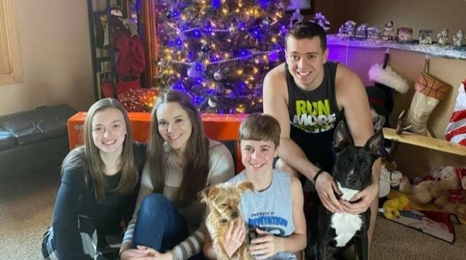 Wisconsin siblings Danycka, Dakota, Drake and Domynick Milis pose for a Christmas photo. Danycka, 18, and Domynick, 21, were killed instantly when a wrong-way driver crashed into their vehicle on Interstate 95 near Daytona Beach on Tuesday, Dec. 29, 2020. Drake, 13, and his 17-year-old cousin, not pictured here, suffered serious injuries. Dakota was not in Florida at the time of the crash.