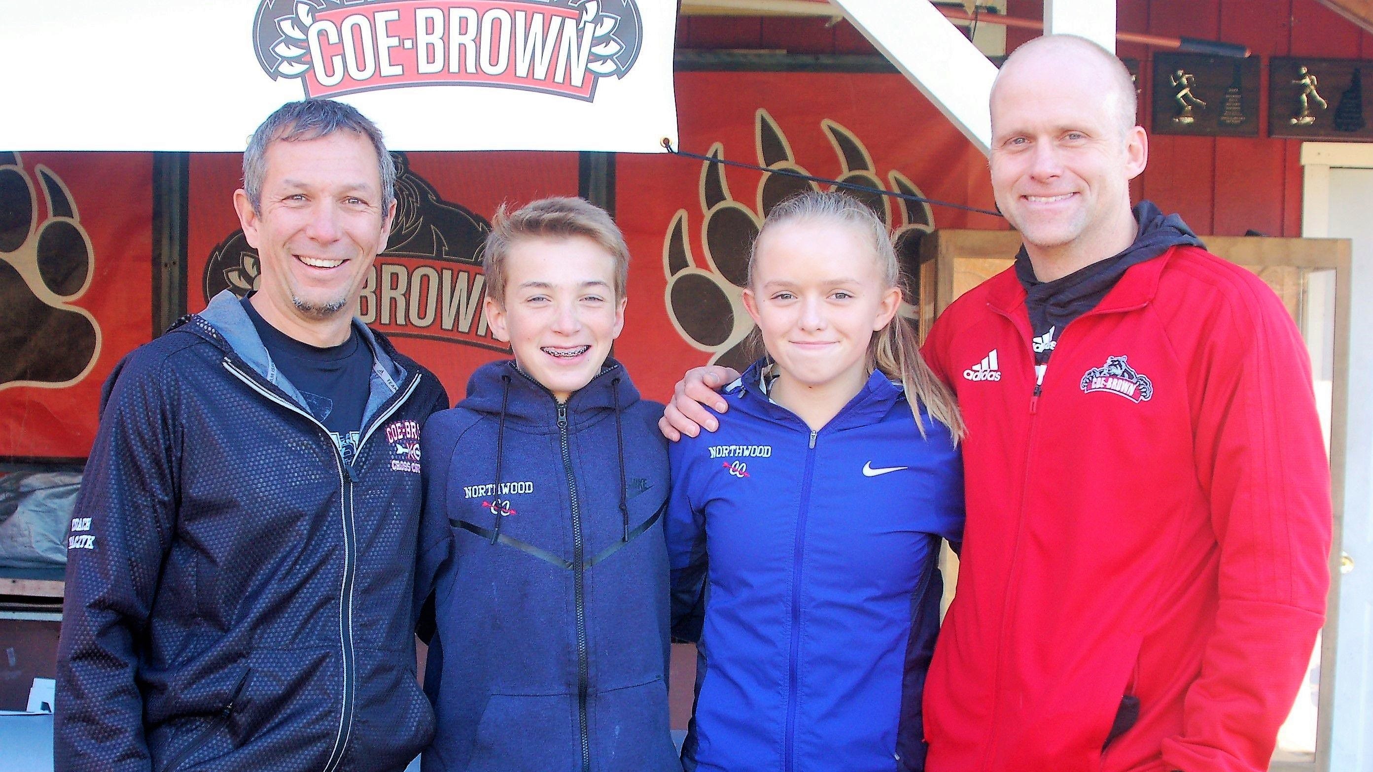 CoeBrown coaches earn national boys cross country honor