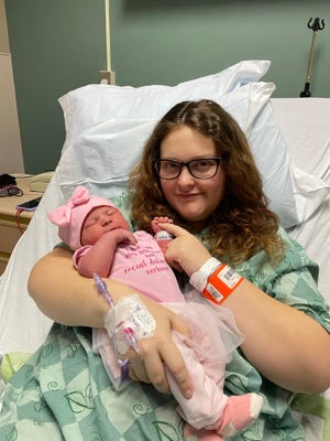 Lillian Brooks was the first baby born at the Novant Health Thomasville Medical Center in the new year.
