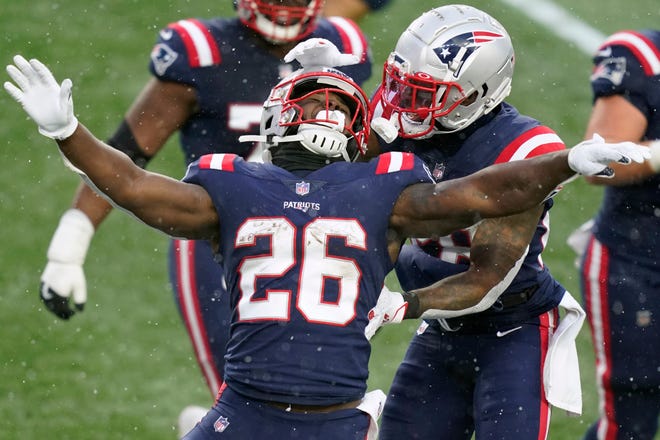 Patriots running back Sony Michel saves his best for last