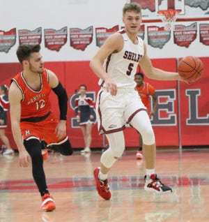 Shelby's TJ Pugh was named the Mid-Ohio Athletic Conference Player of the Year for 2020-21.