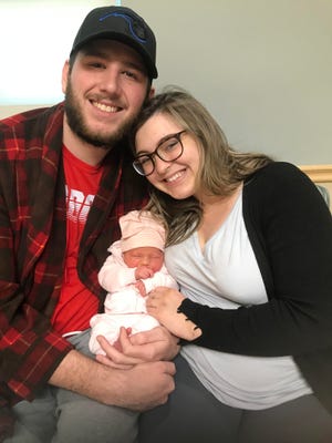 Meet the New Year's baby. The first baby of the year born at Ascension Sacred Heart Emerald Coast is Eleanor Denny. She was born at 12:26 a.m. to mom Ashley Wagner and dad Payne Denny from Santa Rosa Beach.