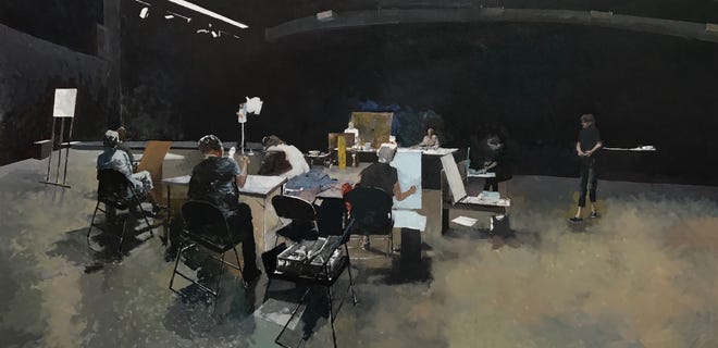 Bruce Marsh, a Ruskin-based painter who usually captures landscapes and seascapes on canvas, says the pandemic has impacted his ability to make a living through his art.