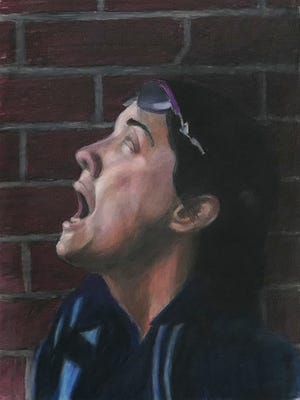 Mike Solomon captures images of doctors, nurses and front-line caregivers in his series “Scenes from the Pandemic.”