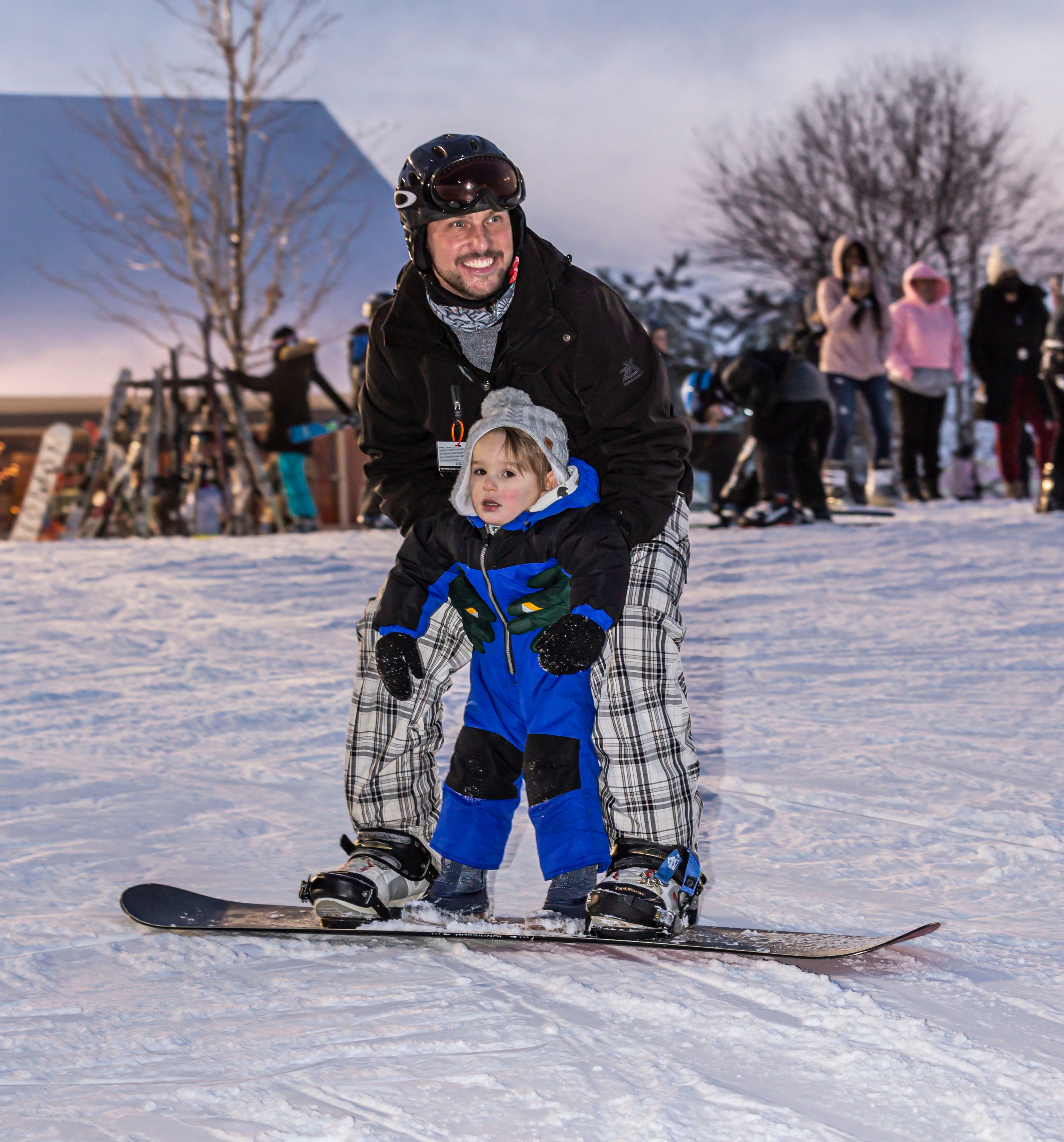 Outdoor Fun At The Rock Snowpark In Franklin