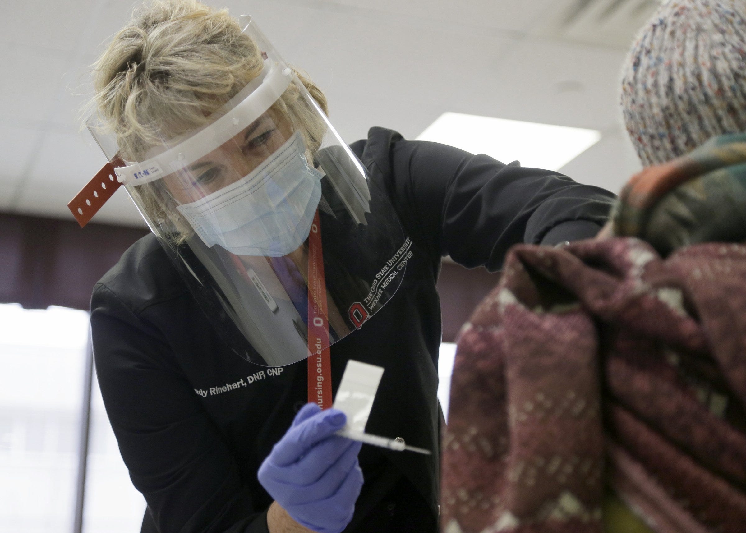 COVID booster shots administered at Ohio State as rollout