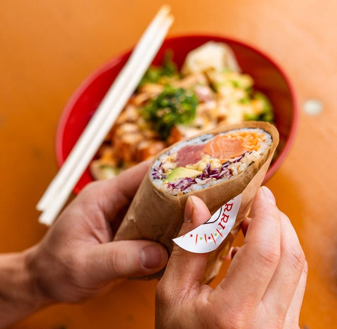 Poke Burri, specializing in poke bowls and sushi burritos among other unique dishes, will open its first Jacksonville restaurant Friday, Jan. 8 at 2545 Riverside Ave.