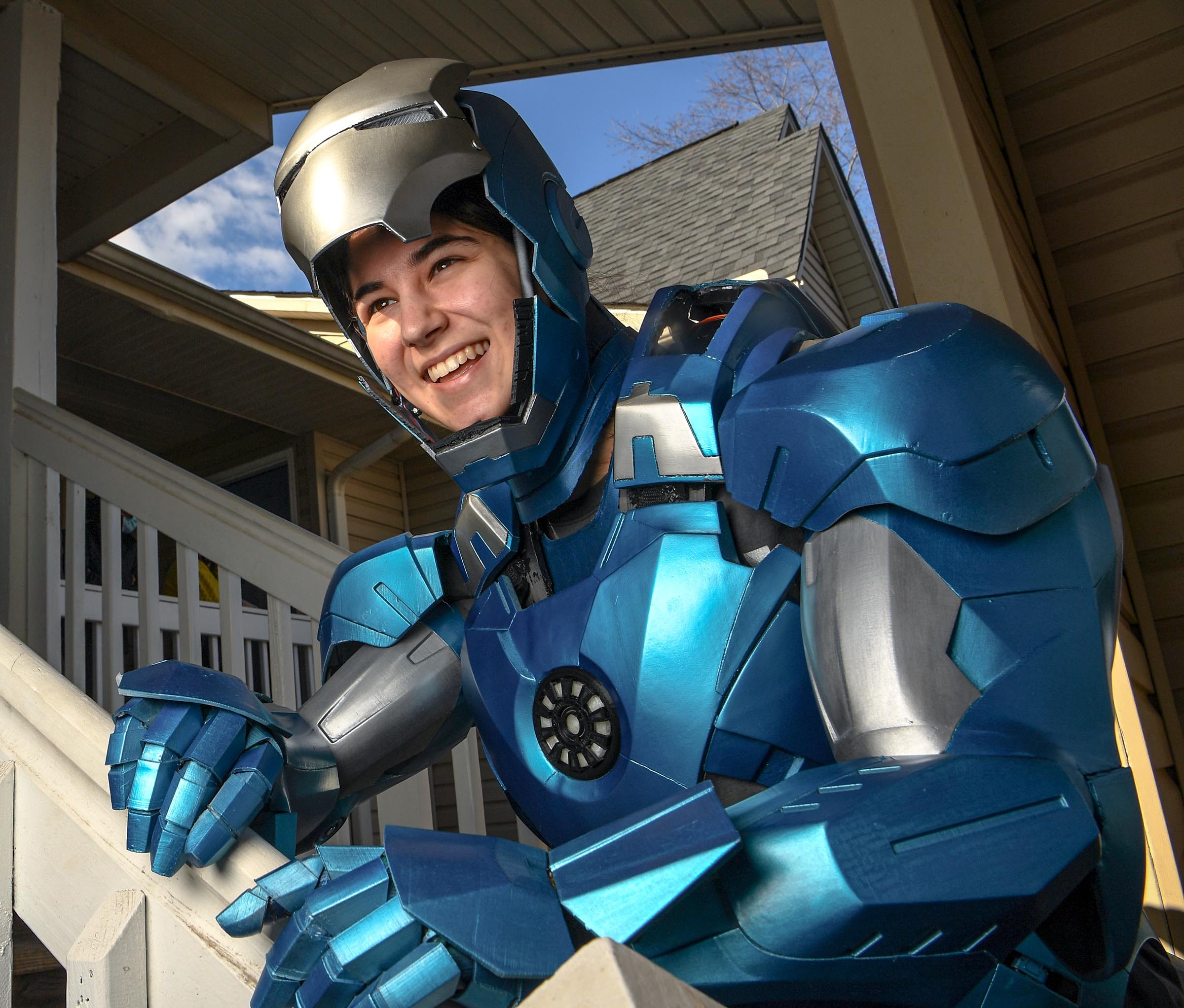 Clemson grad goes viral on TikTok for homemade Iron Man suit