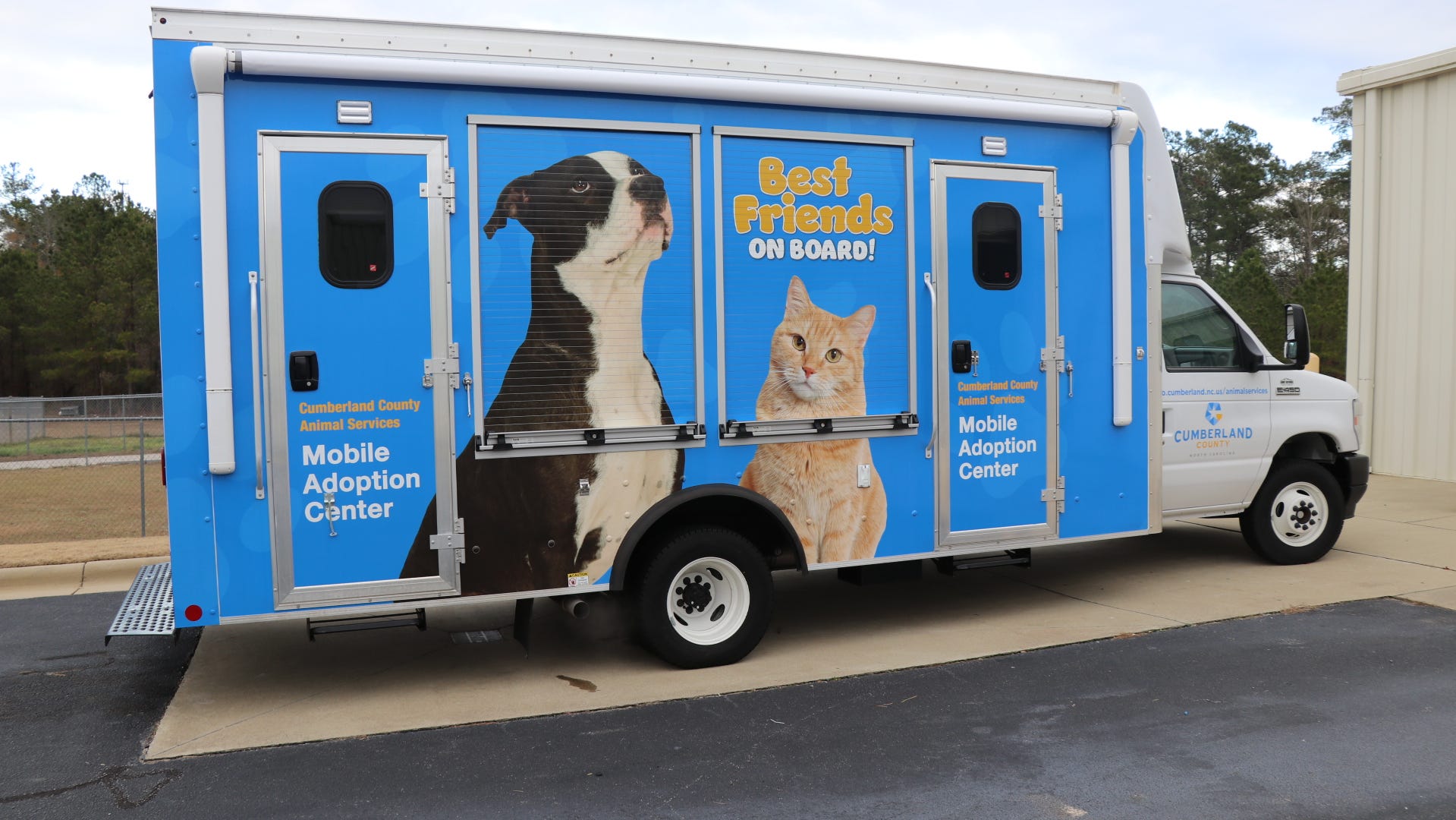 Cumberland County gets mobile pet adoption van