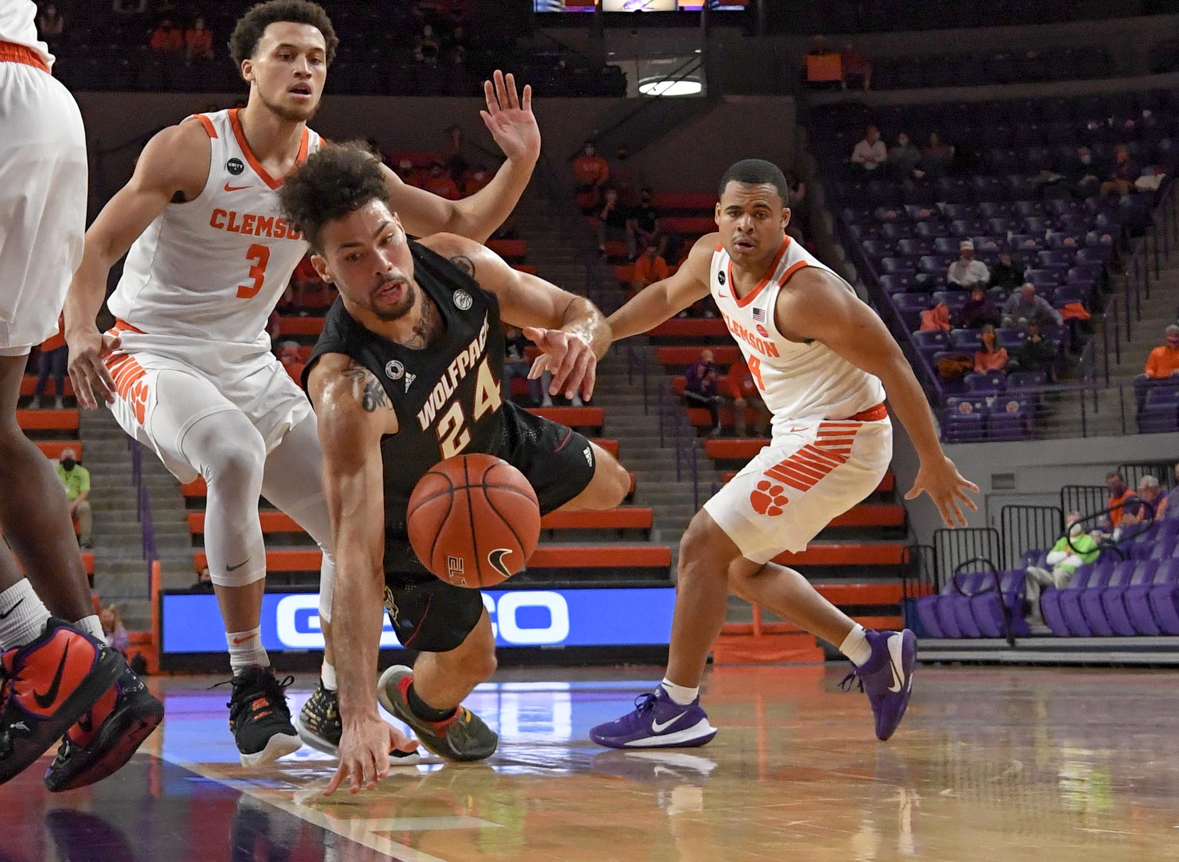 clemson basketball uniforms