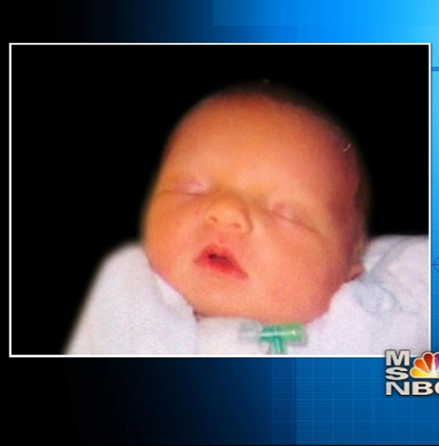 Victoria Jo Stinnett, baby of slain mother Bobbie Jo Stinnett, is seen in this image taken from video and released by MSNBC on Wednesday, Dec. 22, 2004.