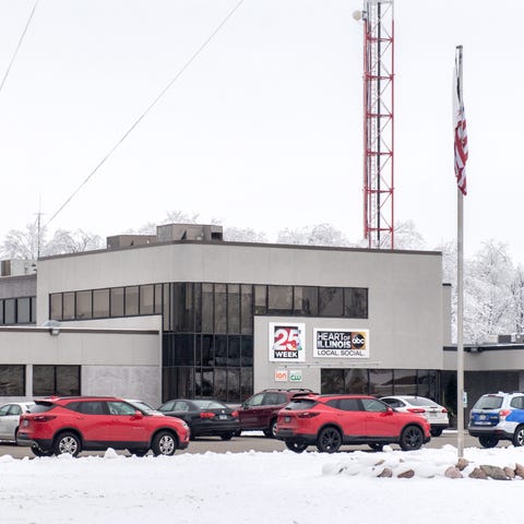 The WEEK-TV (25) and HOI ABC (19) headquarters at 