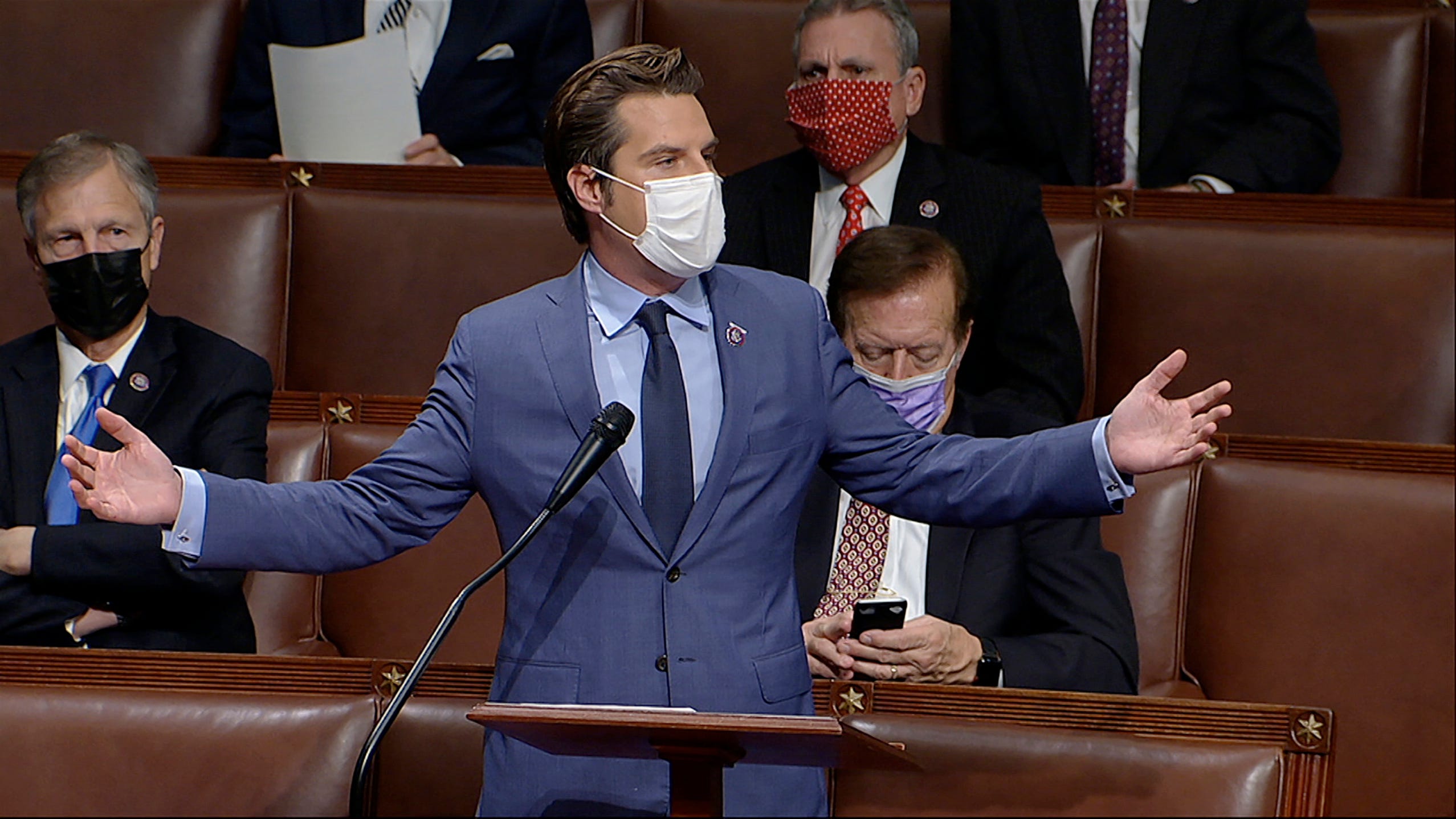 Gaetz suggests D.C. rioters were 'Antifa'; challenges ...