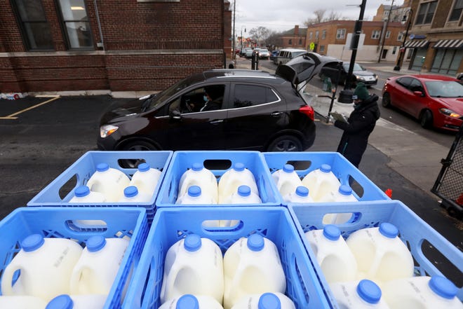 Michigan food pantries can apply for grants to buy milk, refrigerators