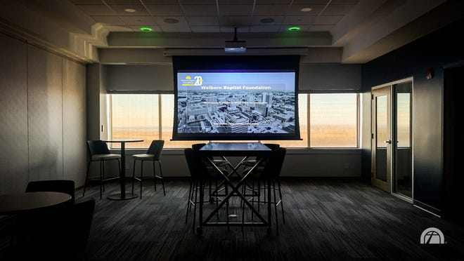 In response to the identified need in our community for training and collaboration space, particularly for the nonprofit sector, Welborn Baptist Foundation has created two unique spaces that combine adaptability, functionality and beautiful panoramic views.