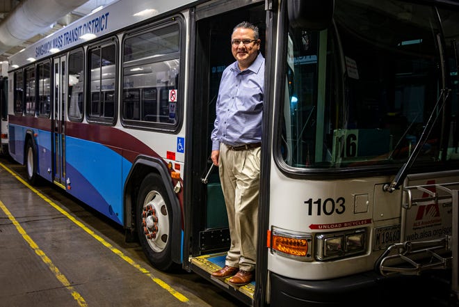 Steve Schoeffel began his new role as managing director for the the Sangamon Mass Transit District on January 1st. [Justin L. Fowler/The State Journal-Register] 