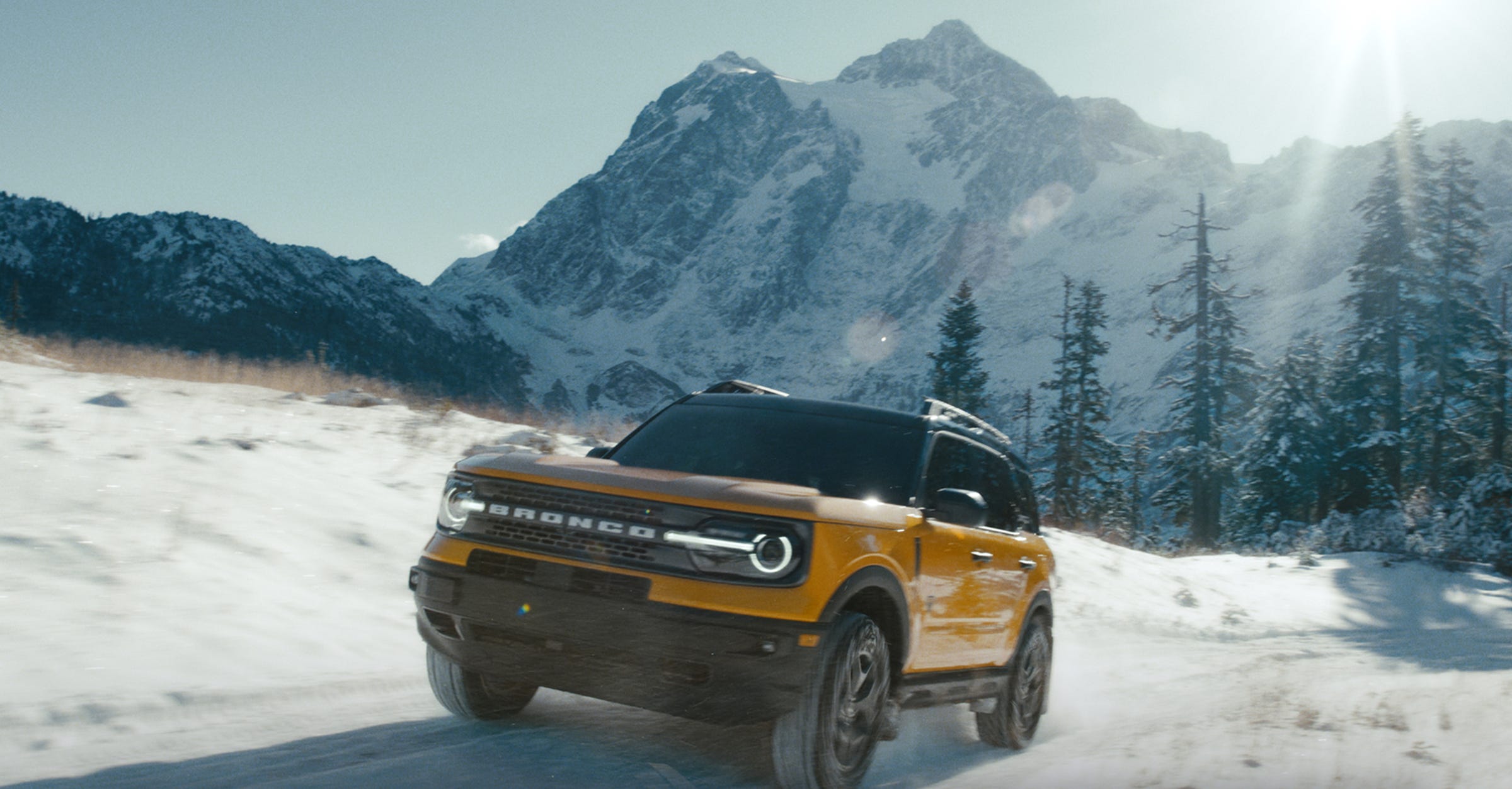 Ford Bronco Sport spotlights baby horse and goats in debut TV ad