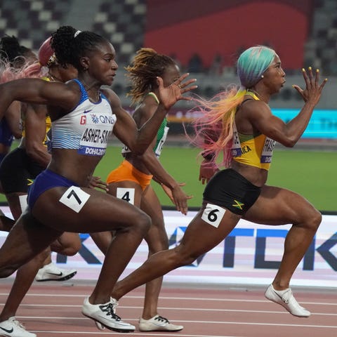 Shelly-Ann Fraser-Pryce: Track and field, Jamaica.