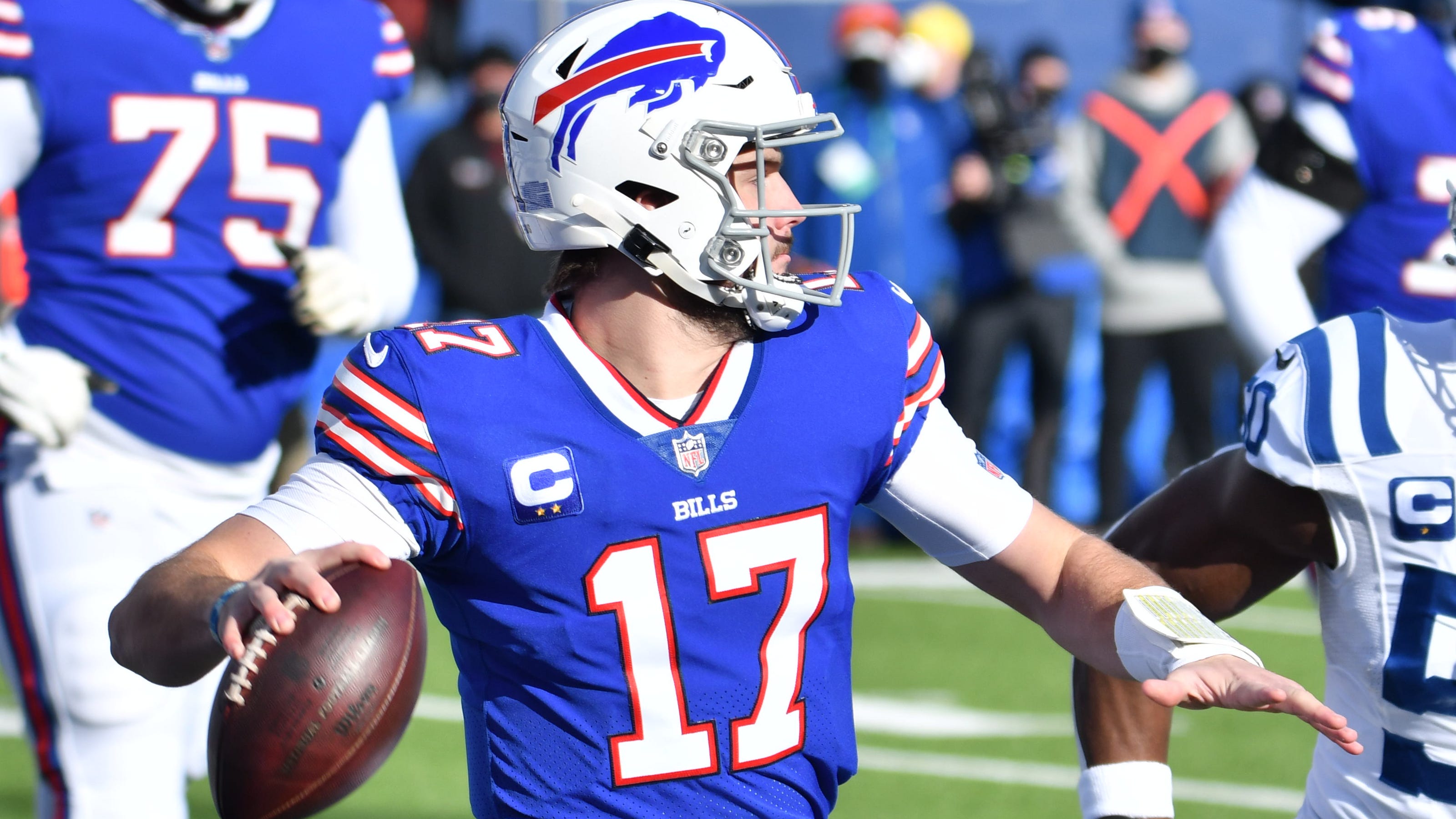 Bills hold off Colts for first NFL playoff win in 25 years