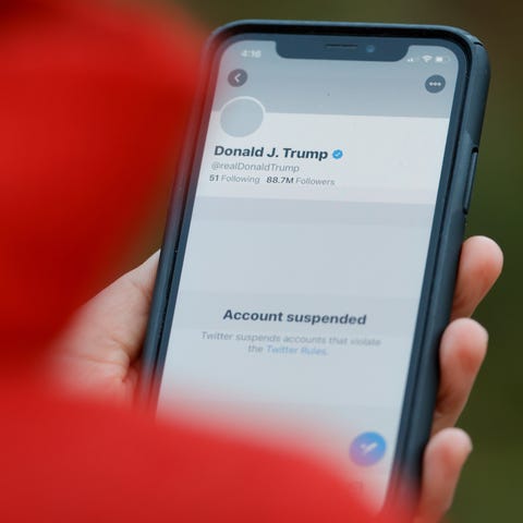 President Trump's final Tweet read, 