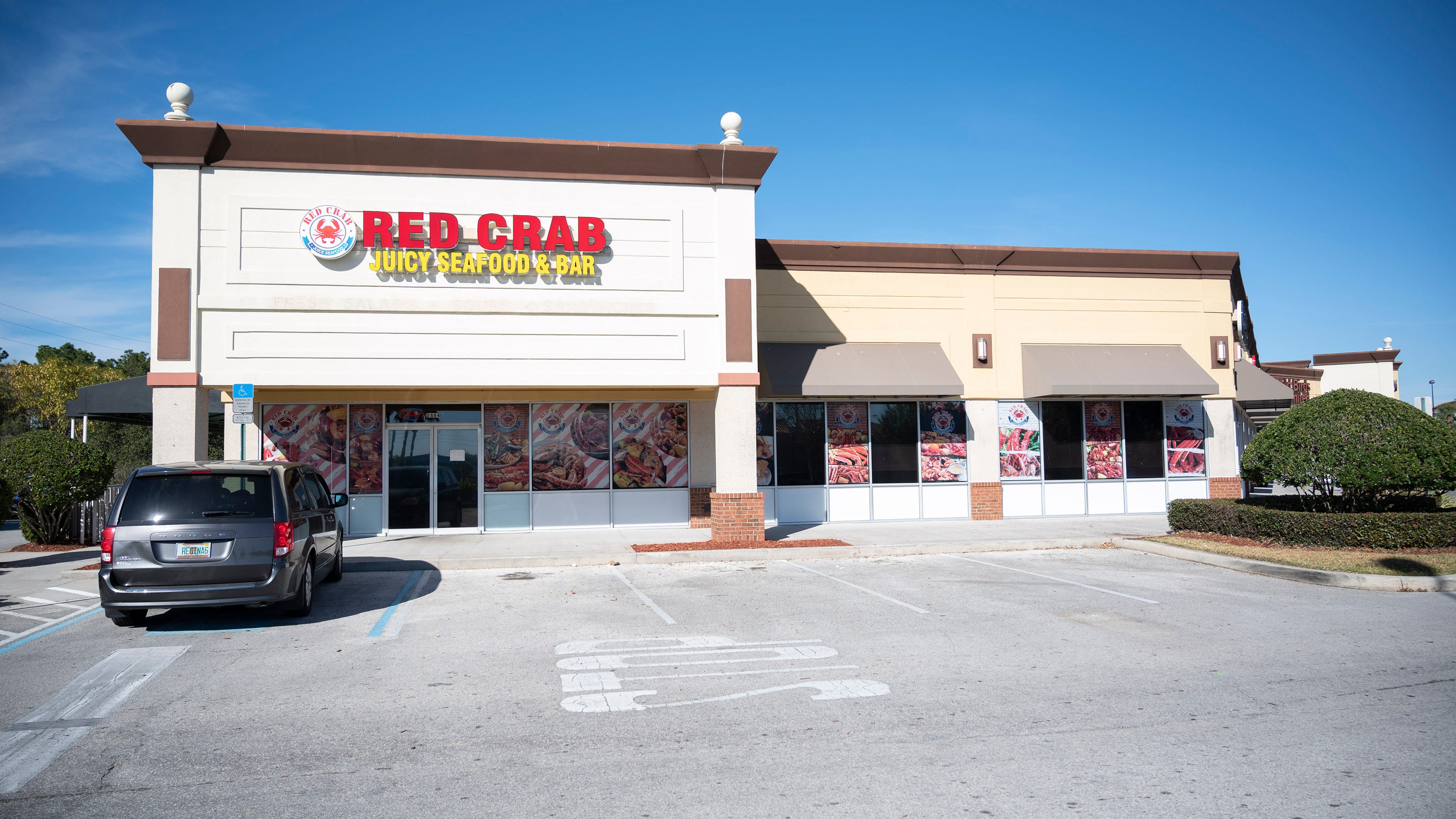 Red Crab Seafood, 2884 David Walker Dr. In Eustis, is open noon to 10 p.m. Sunday through Thursday and noon to 11 p.m. Friday and Saturday.
