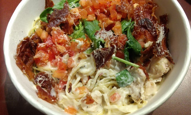 Palate-leasing pastas and salads at Canton’s Piada Italian Avenue Food Palate-leasing pastas and salads at Canton’s Piada Italian Avenue Food