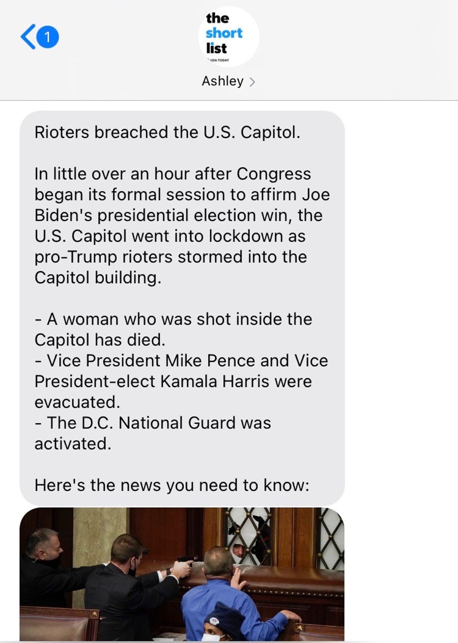 It's exactly like The Short List, but even shorter.