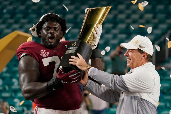 Alabama football: Alex Leatherwood cements place in Pensacola history