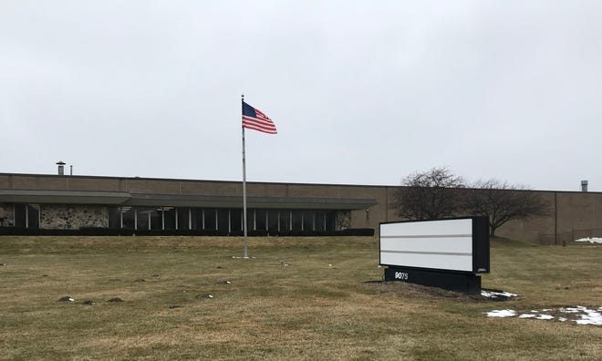 Amazon is in the process of converting this building along Haggerty Road in Plymouth Township into a sorting center.