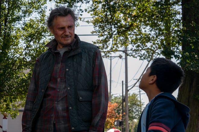 Liam Neeson and Jacob Perez star in "The Marksman." The ovie opens Friday at Queensgate Moves 13 and Hanover Movies 16.