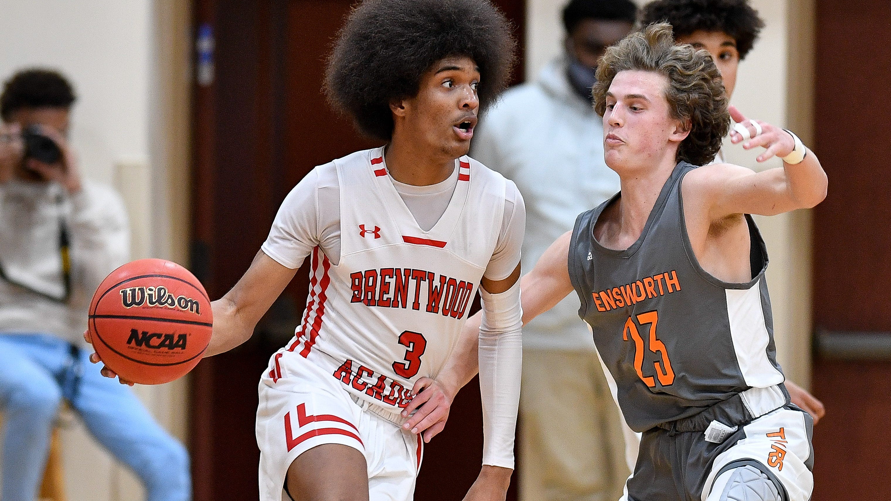 Tennessee basketball Steve McNair's son Trent McNair shines at Brentwood Academy