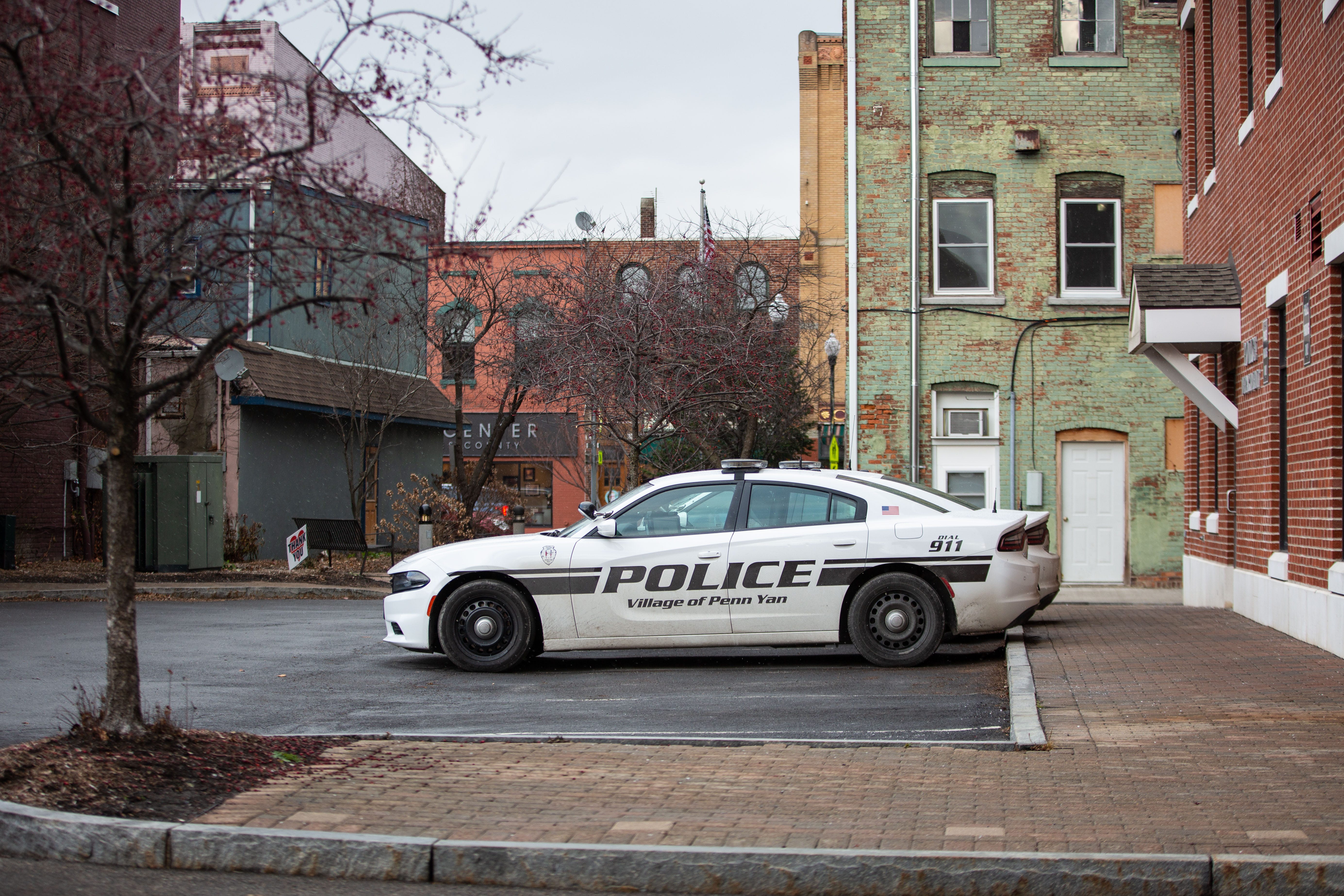 Officer Jeffrey Morehouse worked at the Penn Yan Police Department, shown here in December, for more than 30 years.