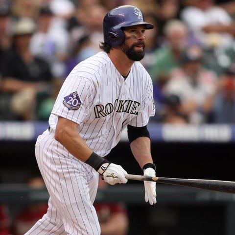 Todd Helton spent 17 years in the majors with the 
