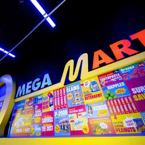 Omega Mart opens on Feb. 18, 2021.