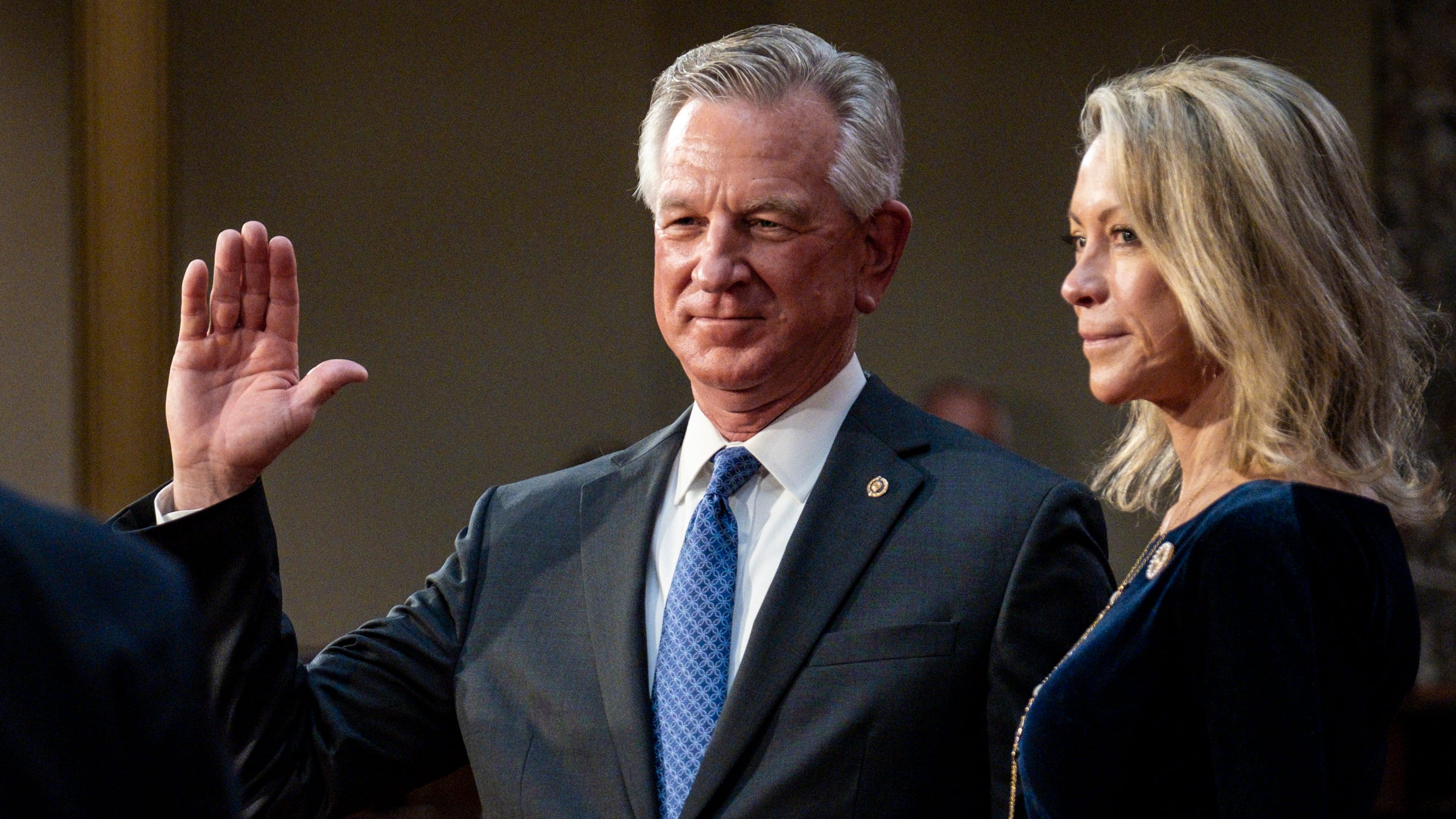 Republicans silent as Tuberville’s racist remarks on reparations spark outrage