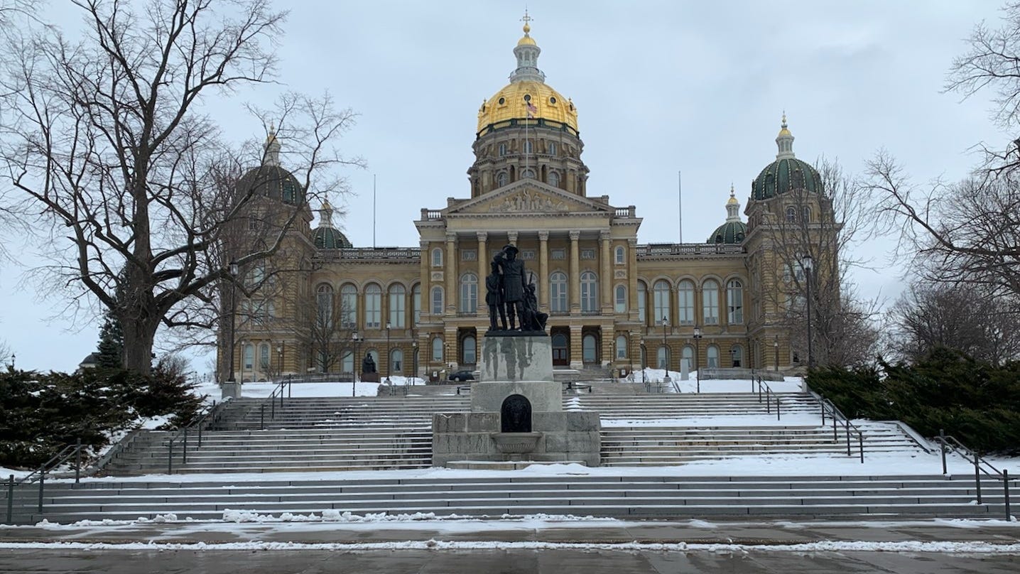 Iowa protests All is quiet at state Capitol as of early Sunday afternoon