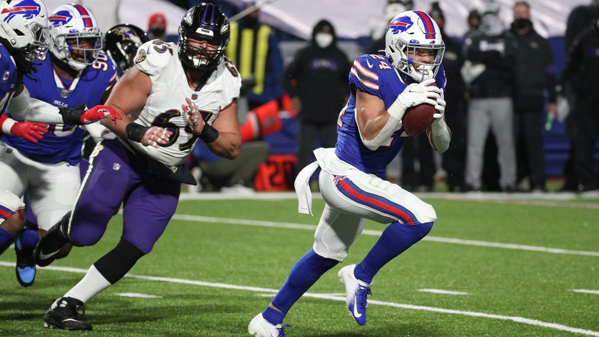 NFL playoffs Buffalo Bills vs. Baltimore Ravens game photos