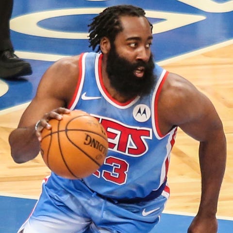 James Harden is the first player in NBA history wi